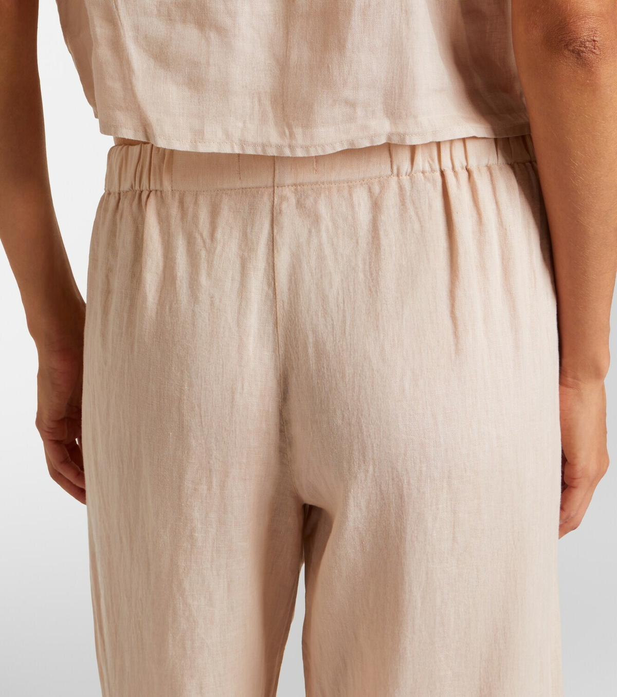 Velvet Lola linen wide-leg pants