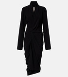 Rick Owens Draped wrap dress