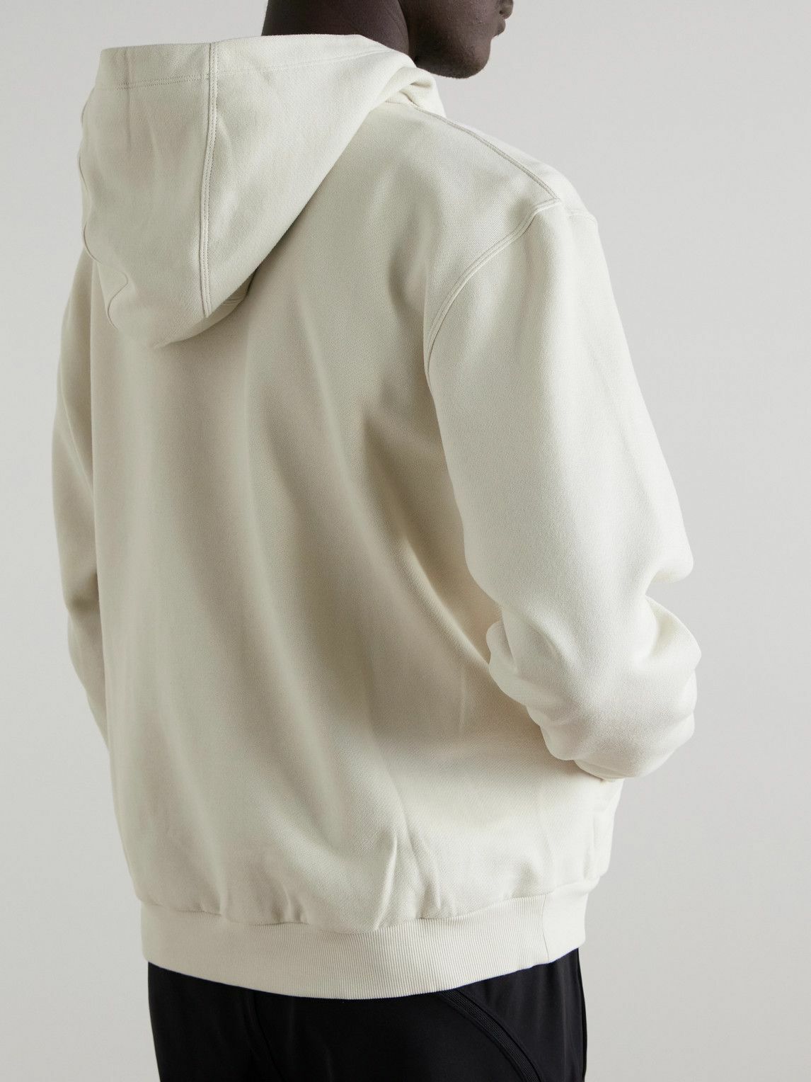 Lululemon - Steady State Cotton-Blend Jersey Hoodie - Neutrals