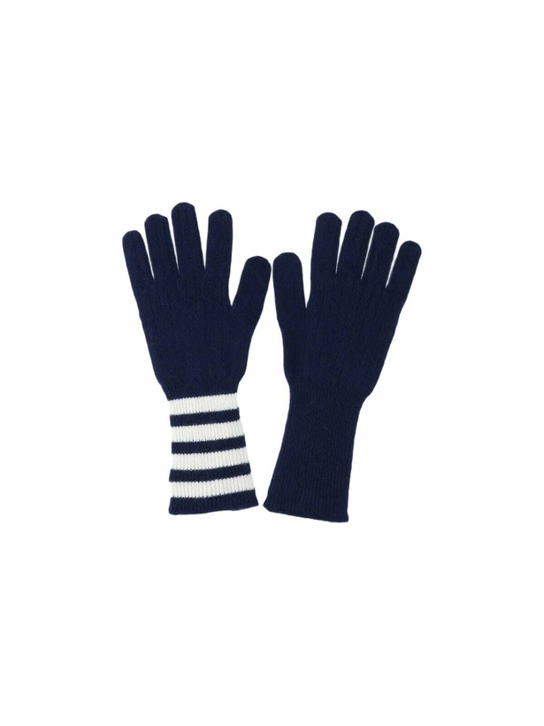 Photo: Thom Browne 4-bar Gloves