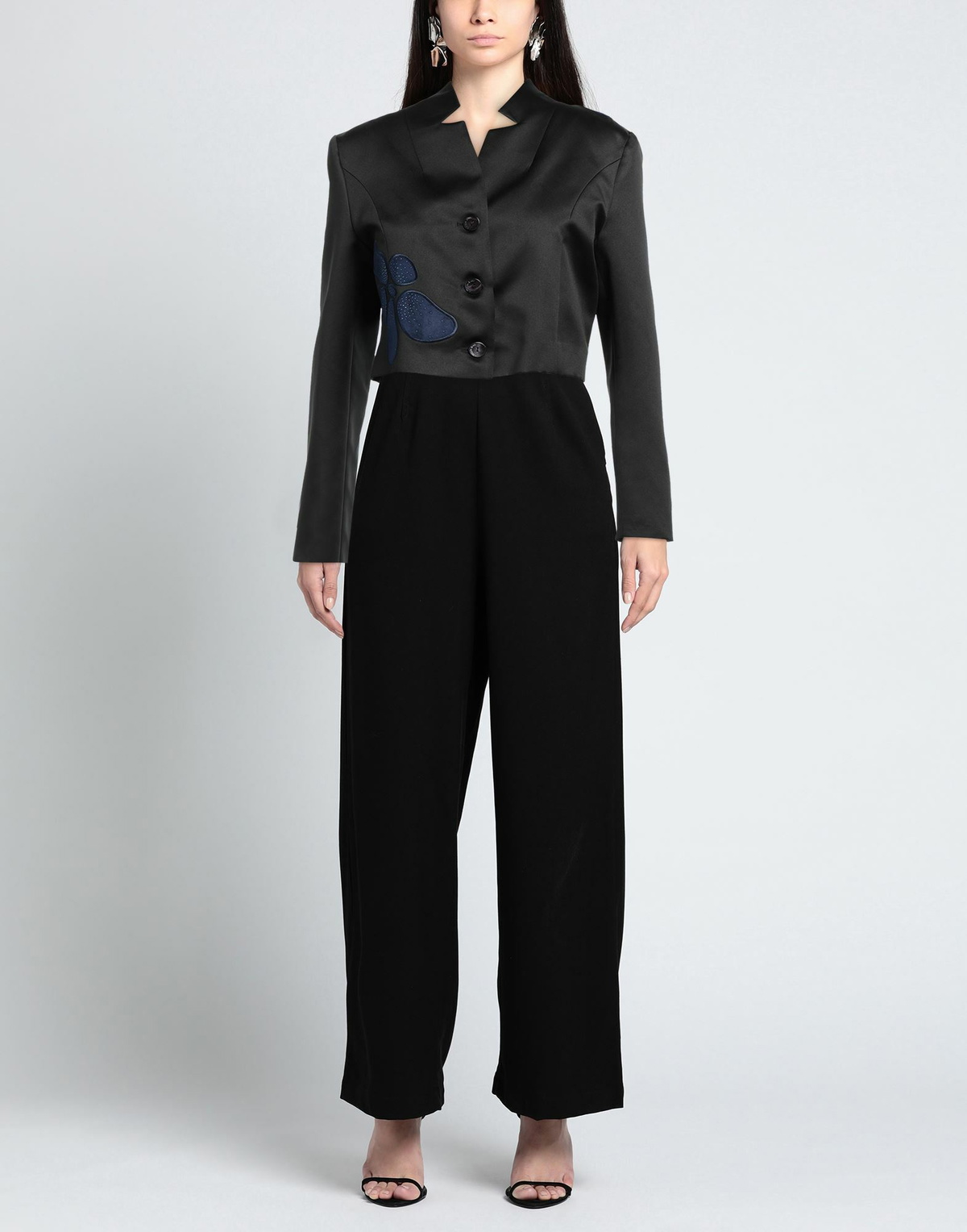 Alessia Santi Womens Blazer in Black