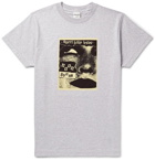 Noon Goons - Printed Mélange Cotton-Jersey T-Shirt - Gray