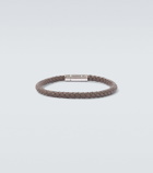 Tom Ford Braided leather bracelet