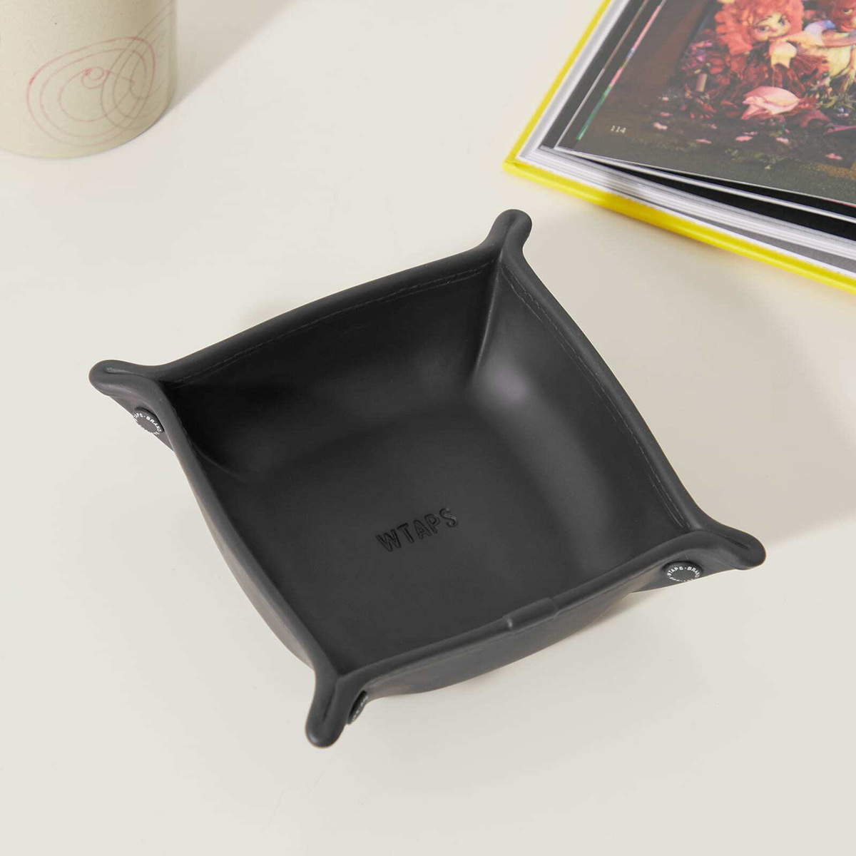 WTAPS Men's 02 Medium Ash Tray in Black WTAPS