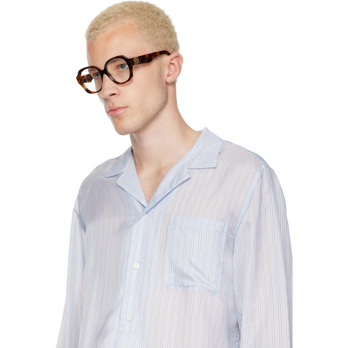 LOEWE Brown Anagram Glasses