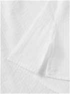 Gitman Vintage - Convertible-Collar Cotton-Seersucker Shirt - White