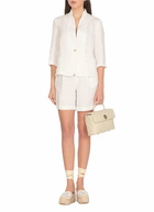 120% Lino Linen Bermuda Shorts