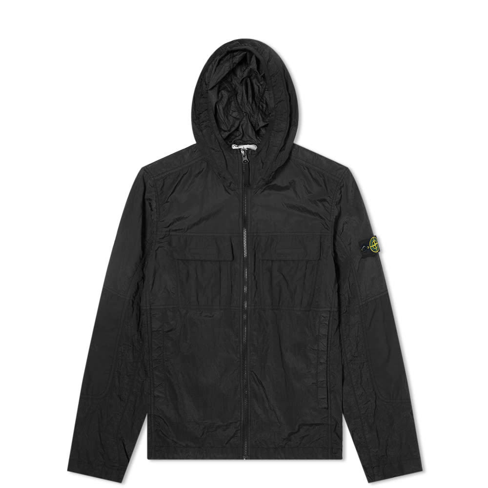 Stone island nylon deals metal jacket black