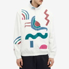 By Parra Men's Tennis Maybe? Track Jacket in White