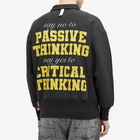 Advisory Board Crystals Men's Critical Thinking Collared Crew Jump in Black