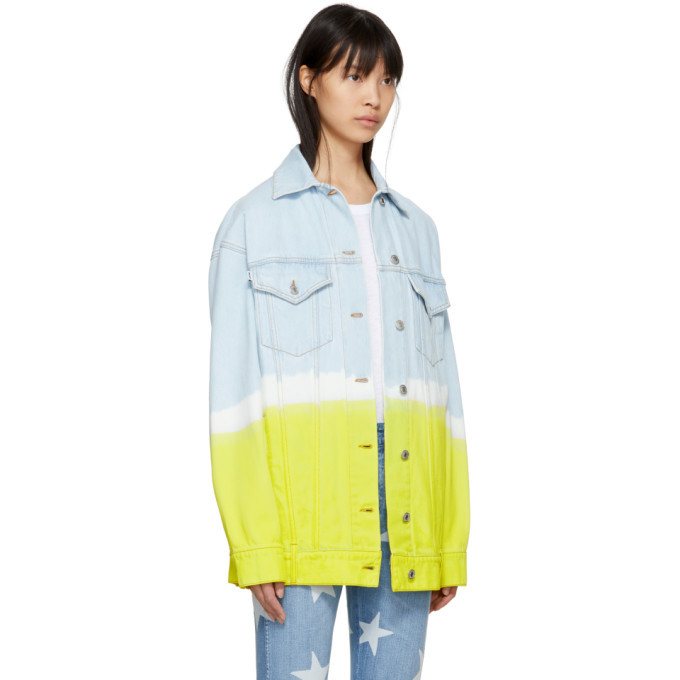 MSGM Tie Dye Denim Jacket