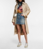 Golden Goose - Mid Star leather and suede sneakers