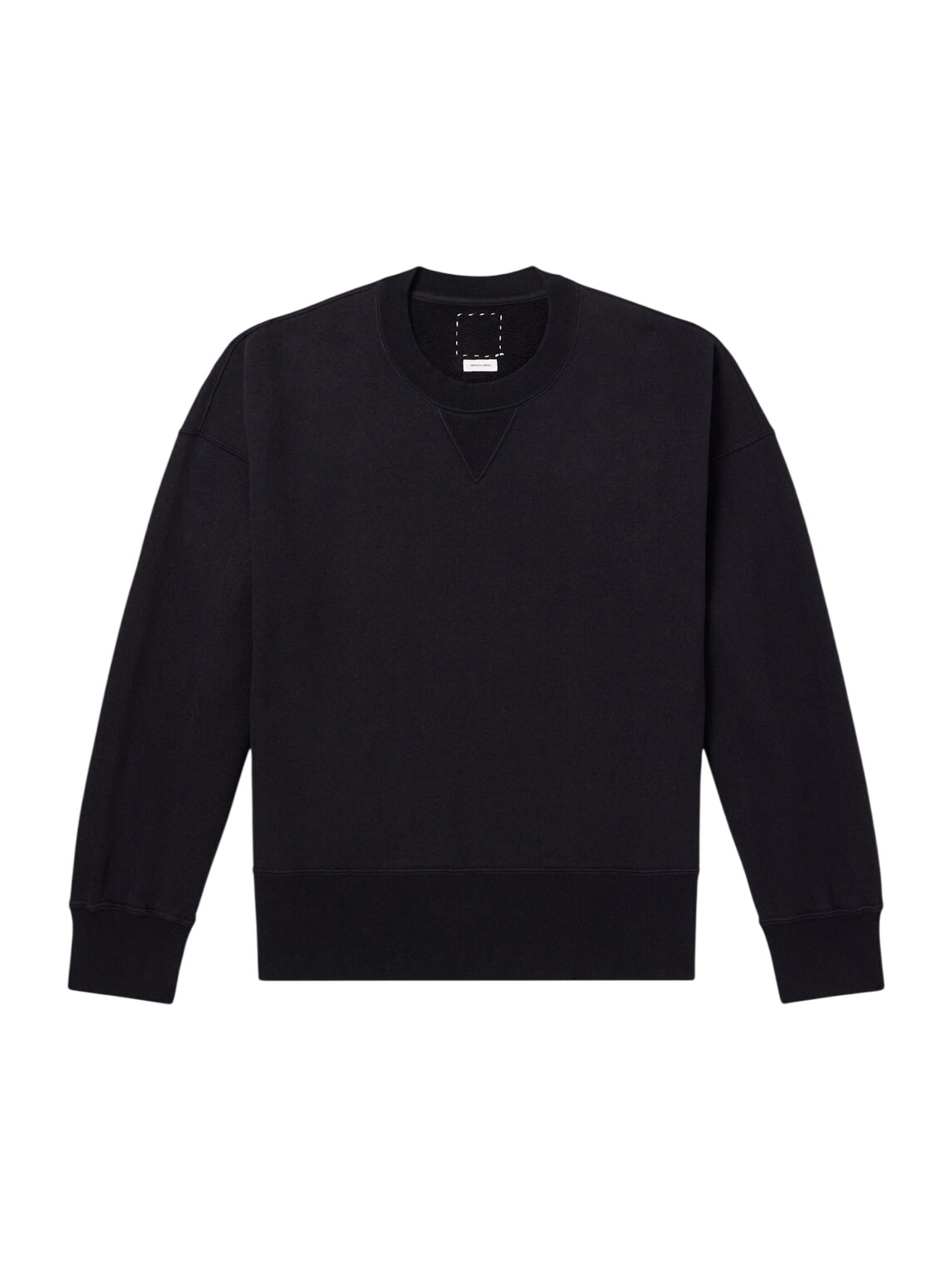 Visvim Men's Court Sweatshirt in Black Visvim