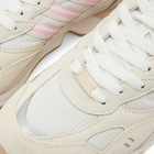 Adidas Torsion Super Sneakers in Core White/Clear Pink