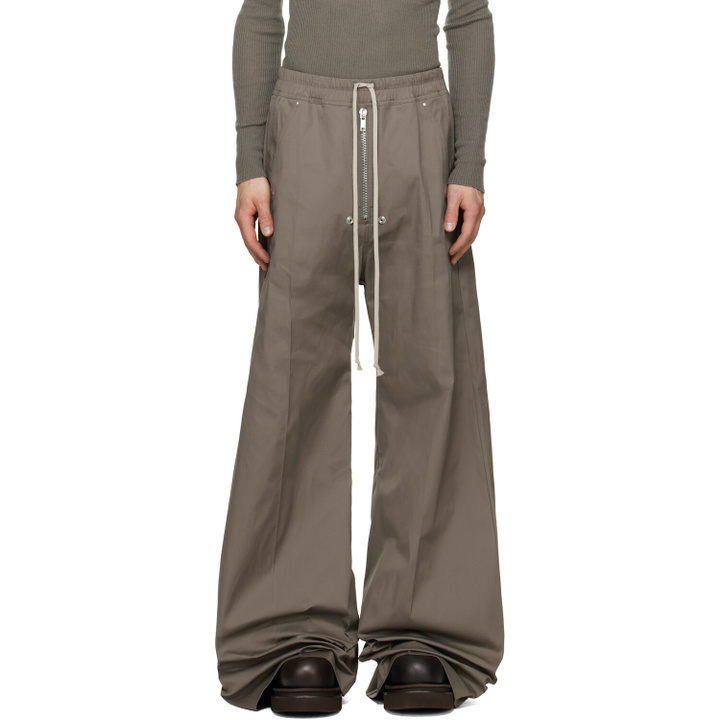 Photo: Rick Owens Gray Tower Wide Bela Trousers
