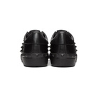 Valentino Black Valentino Garavani Rockstud Untitled Sneakers