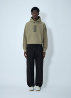 Stüssy Logo Motif Hooded Sweatshirt