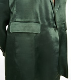 Asceno - Azores oversized satin blazer