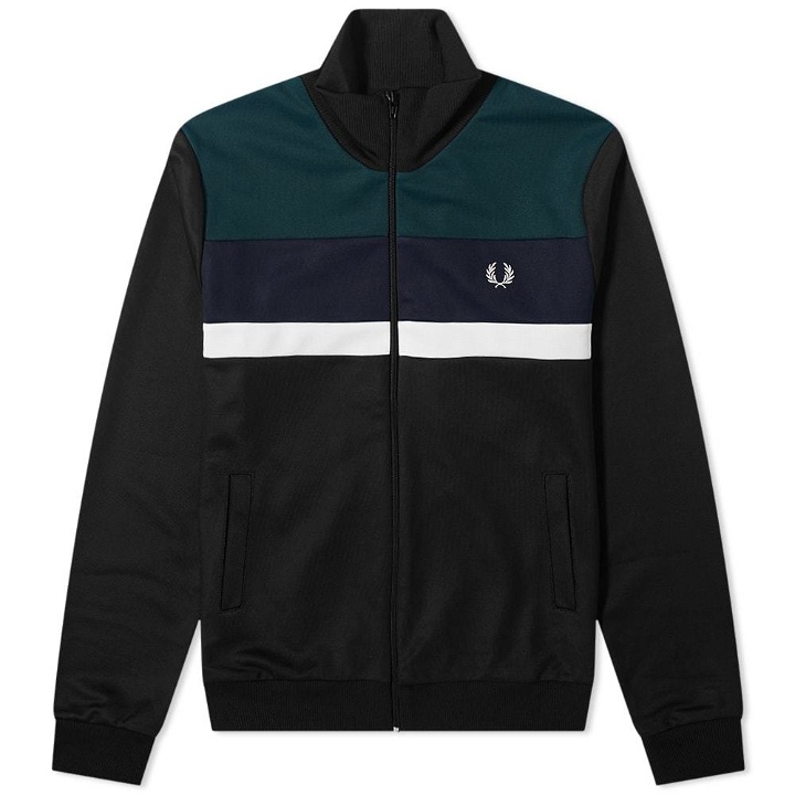 Photo: Fred Perry Authentic Colourblock Track Jacket