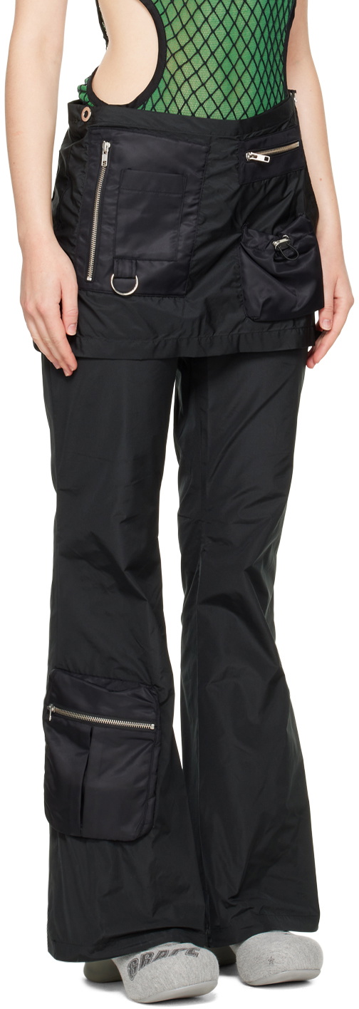 Rave Review Black Pikes Trousers