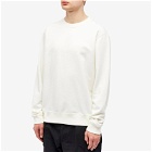 SOPHNET. Men's Cotton Cashmere Crew Sweatshirt in White