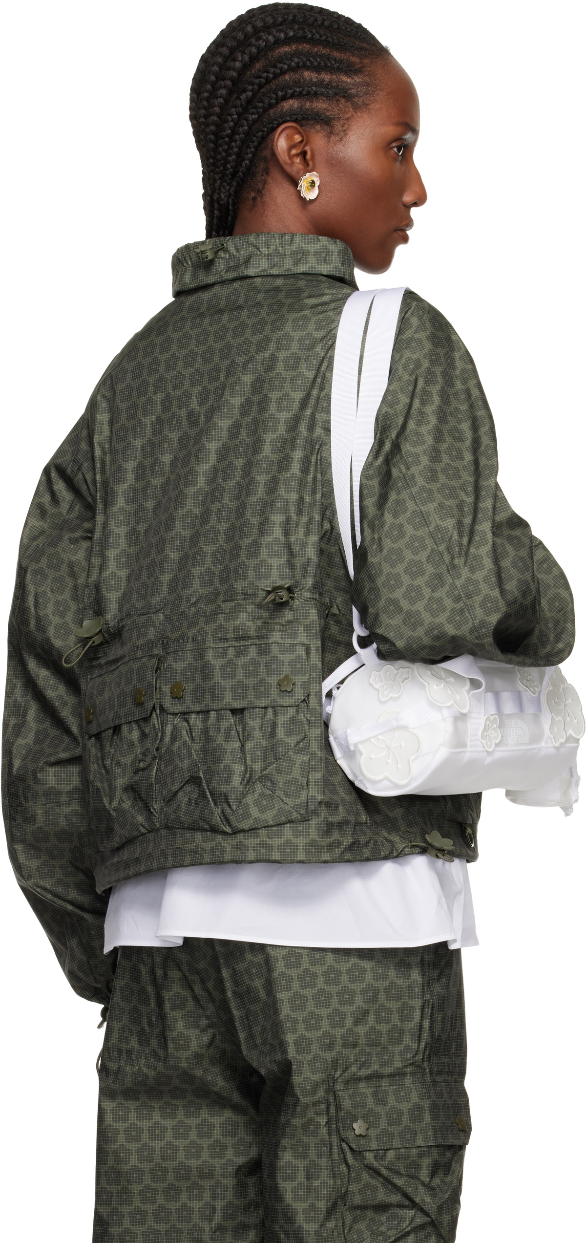 Cecilie Bahnsen Khaki The North Face Edition Tenzin Spectra Jacket