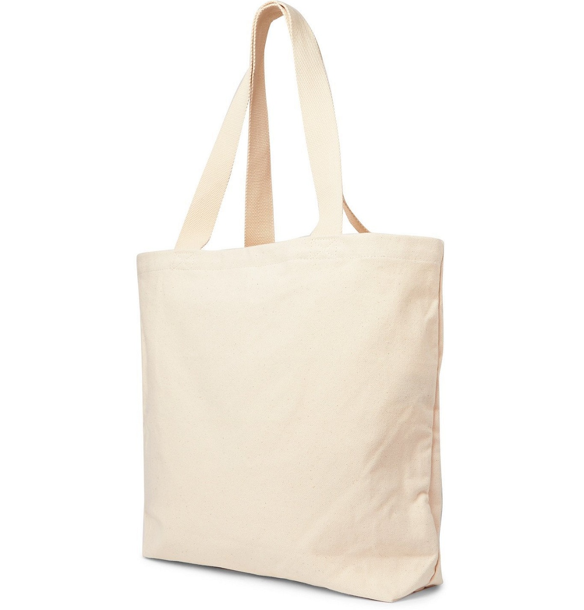 Stüssy - Logo-Print Cotton-Canvas Tote Bag - Neutrals Stussy