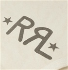 RRL - Leather-Trimmed Logo-Print Cotton-Canvas Tote Bag - Neutrals