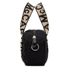 Stella McCartney Black ECONYL® Small Boston Bag