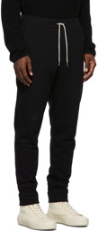Jil Sander Black Cotton Lounge Pants