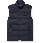 Ralph Lauren Purple Label - Quilted Shell Down Gilet - Blue