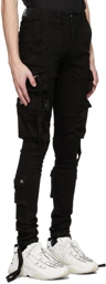 AMIRI Black Tactical Cargo Pants