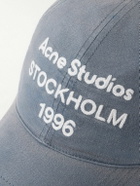 Acne Studios - Logo-Embroidered Cotton-Twill Baseball Cap