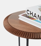 Zanat Piano Small walnut side table by Ludovica and Roberto Palomba