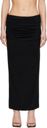 Entire Studios Black Surge Maxi Skirt