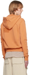 MISBHV Orange Jordan Barrett Edition Zipped Hoodie