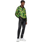 SSS World Corp Black Fire Dollar All Over Track Jacket