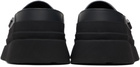 HELIOT EMIL Black Carabiner Loafers