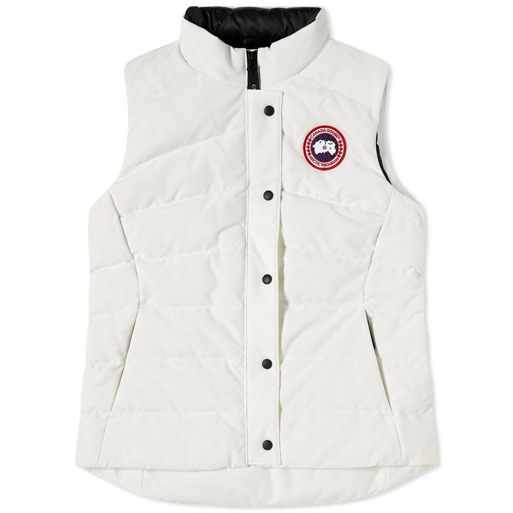 Canada Goose Women's Freestyle Vest in Northstar White Canada Goose