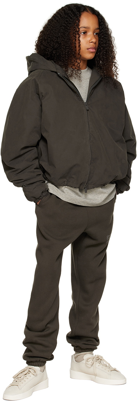 Essentials Kids Gray Full Zip Jacket