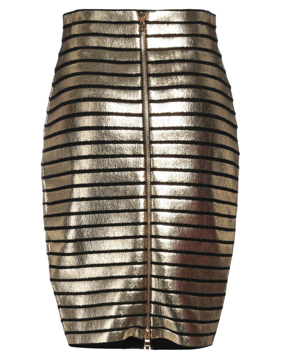Balmain Womens Midi skirt in Black