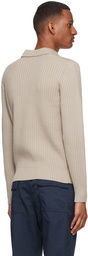 Brioni Beige Wool Polo