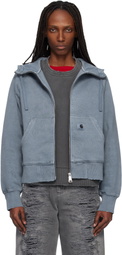 Carhartt Work In Progress Blue Torion Hoodie