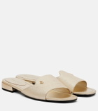 Jimmy Choo Dina leather slides