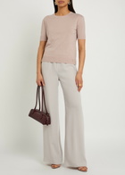 Herno Fine-knit T-shirt Light Pink