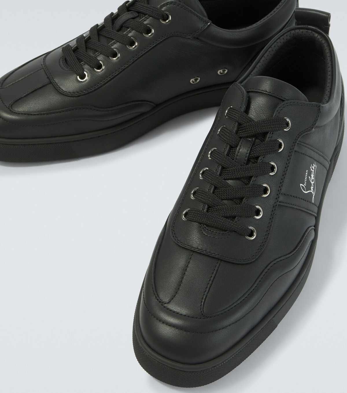 Christian Louboutin Retero logo leather sneakers