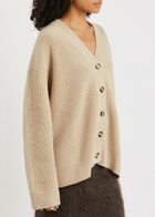 Nanushka Laran Wool-blend Cardigan Cream