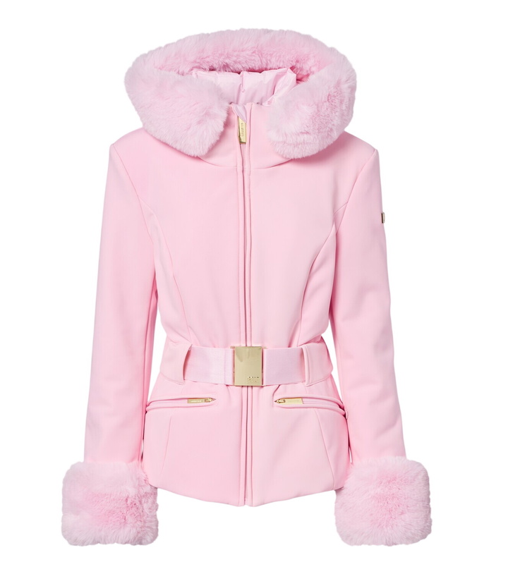 Photo: Goldbergh Prezioso belted hooded technical ski jacket