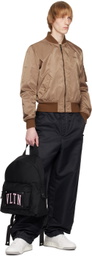 Valentino Garavani Black VLTN Backpack