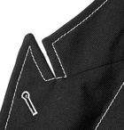 Comme des Garçons SHIRT - Black Panelled Twill Blazer - Black